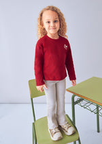 Cargar imagen en el visor de la galería, Conjunto Camiseta Roja Leggings Corazones
