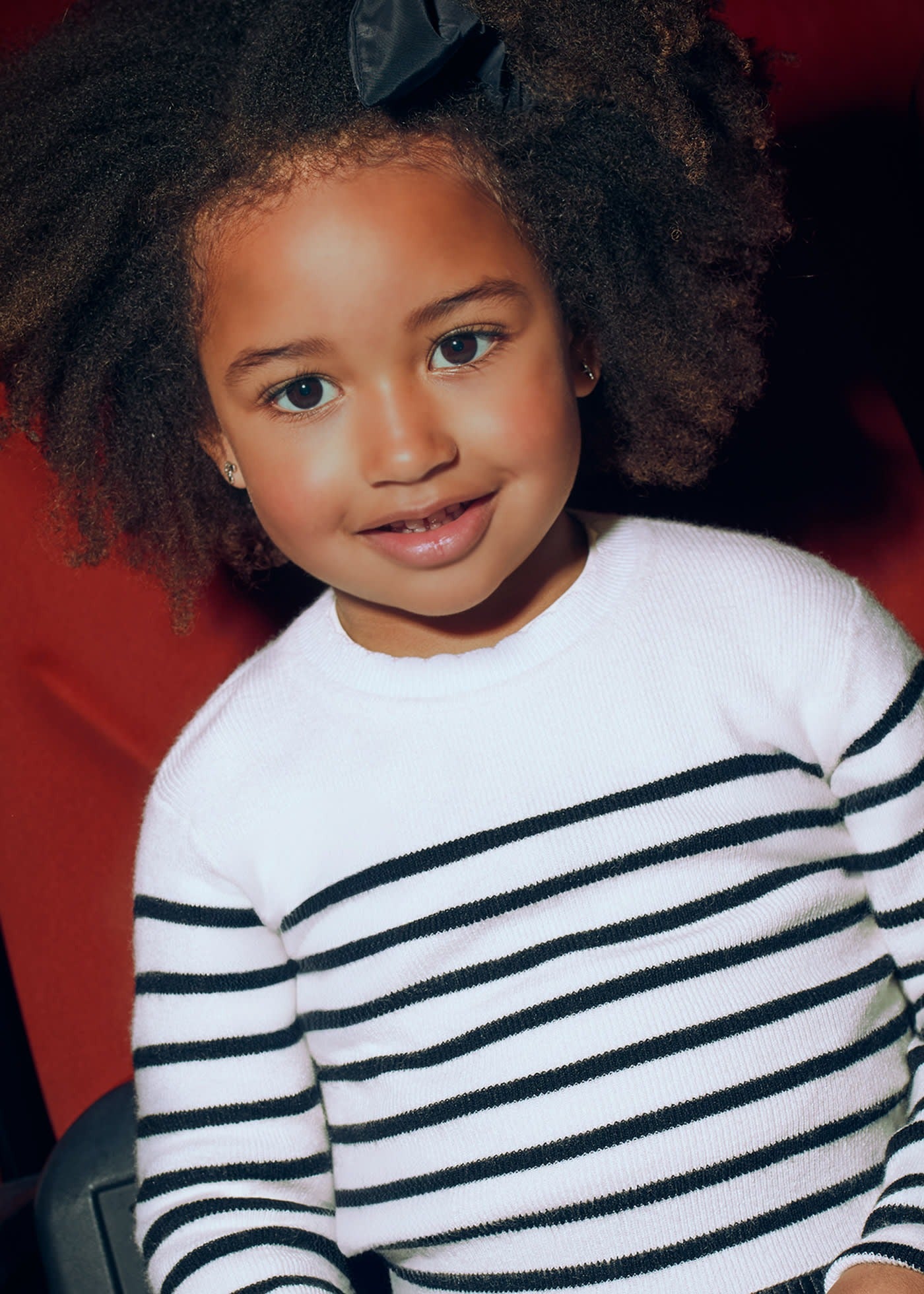 Conjunto Suéter Rayas Pantalón Ancho