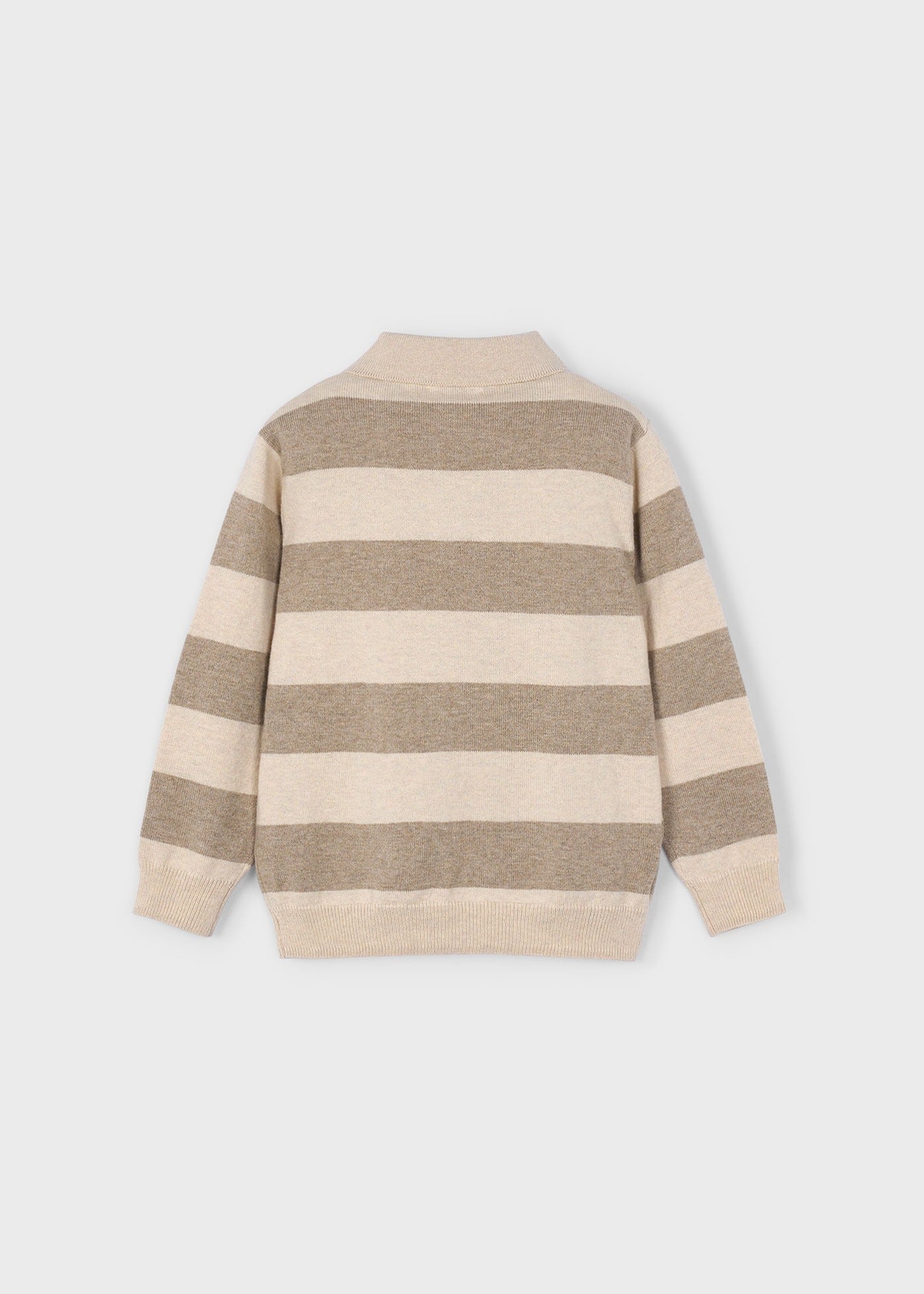 Suéter Tipo Polo Rayas