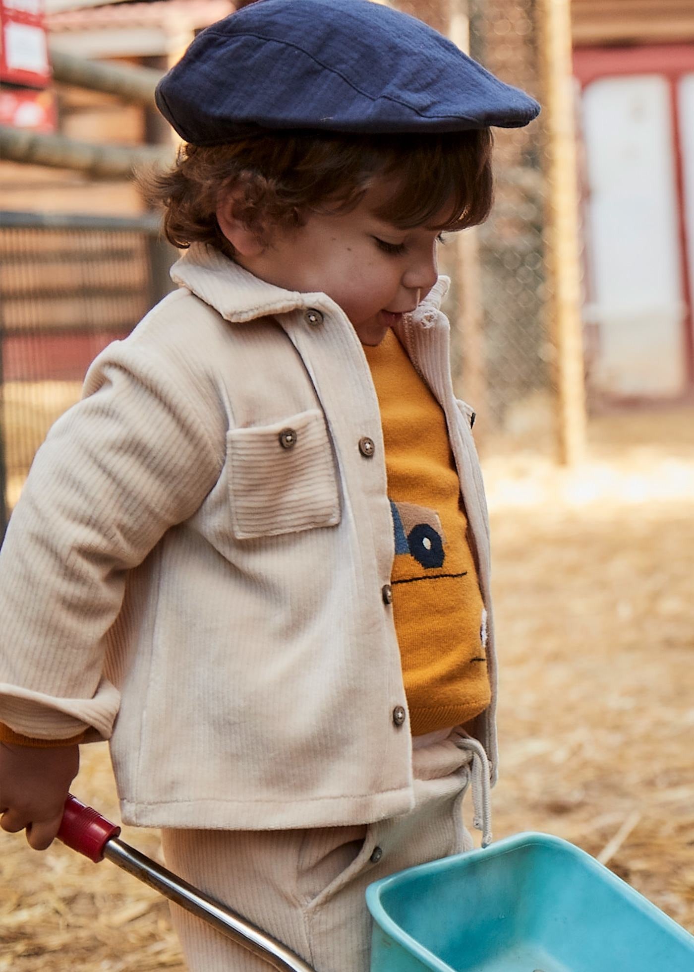 Conjunto Camisa y Pantalón Pana