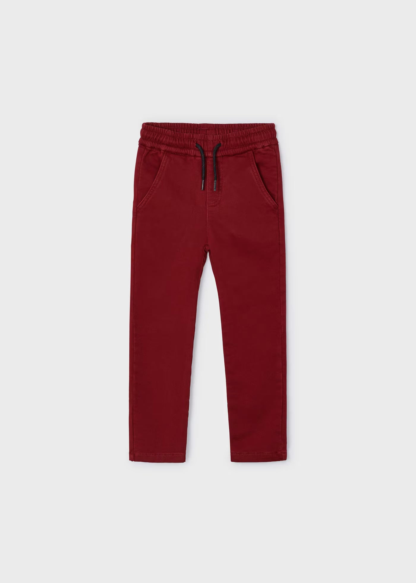 Conjunto Suéter Rayas Pantalón Rojo