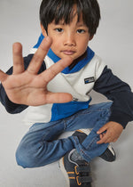 Cargar imagen en el visor de la galería, Conjunto Sudadera Camiseta y Pantalón Azul
