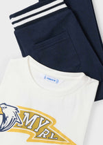 Cargar imagen en el visor de la galería, Conjunto Sudadera Amarilla Camiseta y Pantalón
