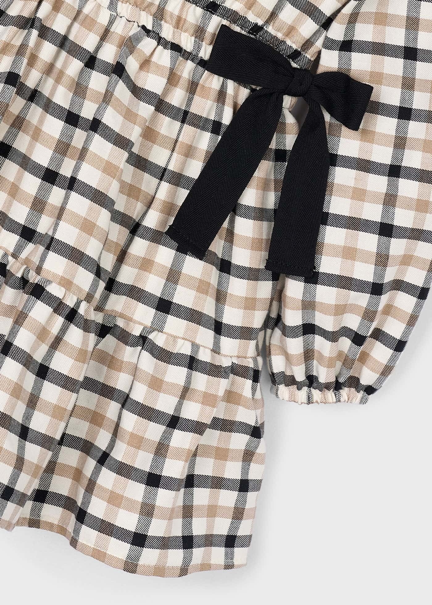 Vestido Cuadros Moños