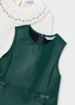 Cargar imagen en el visor de la galería, Vestido Piel Botella con Blusa
