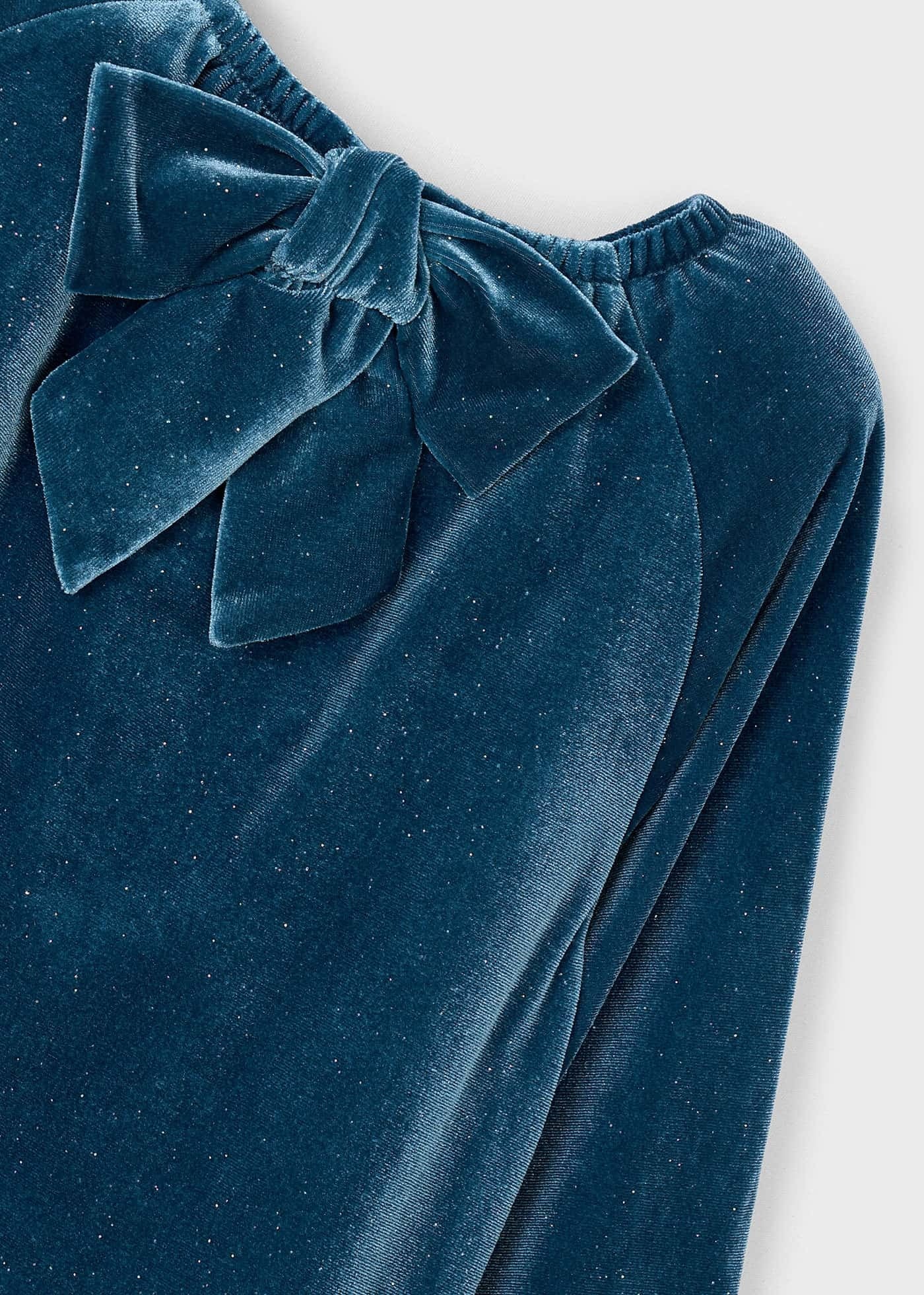 Vestido Terciopelo Océano