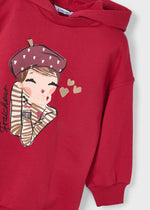 Cargar imagen en el visor de la galería, Vestido con Capucha Roja
