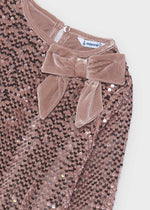 Cargar imagen en el visor de la galería, Vestido Terciopelo Lentejuela Cuarzo
