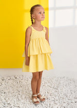 Cargar imagen en el visor de la galería, Vestido Volantes Amarillo
