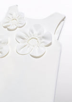 Cargar imagen en el visor de la galería, Vestido Blanco Flores
