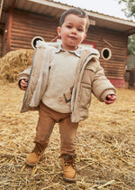 Cargar imagen en el visor de la galería, Conjunto Polo Carritos Pantalón Café
