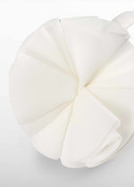 Cargar imagen en el visor de la galería, Diadema Flor Gasa Nata
