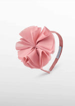 Cargar imagen en el visor de la galería, Diadema Flor Gasa Rosa
