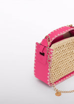 Cargar imagen en el visor de la galería, Bolso Puntada Concha Rosa

