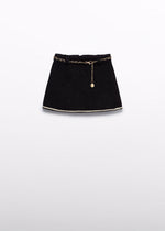 Cargar imagen en el visor de la galería, Conjunto Camisa Moños Falda Negra
