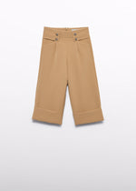 Cargar imagen en el visor de la galería, Conjunto Suéter Flores Pantalón Camel
