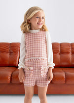 Cargar imagen en el visor de la galería, Conjunto Blusa y Short Tweed
