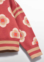 Cargar imagen en el visor de la galería, Conjunto Suéter Flores Pantalón Camel
