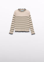 Cargar imagen en el visor de la galería, Suéter Rayas Verde
