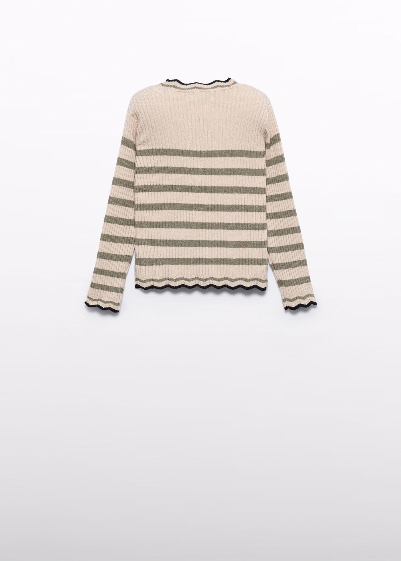 Suéter Rayas Verde