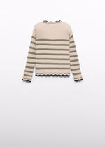 Cargar imagen en el visor de la galería, Suéter Rayas Verde
