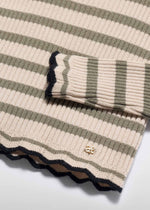 Cargar imagen en el visor de la galería, Suéter Rayas Verde
