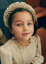 Cargar imagen en el visor de la galería, Diadema Plisado Avena
