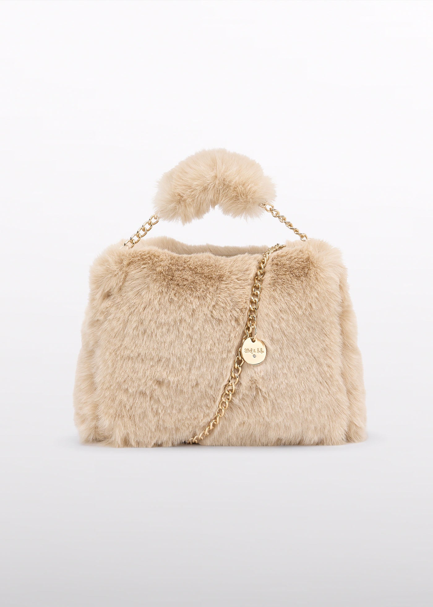 Bolso Beige Peluche