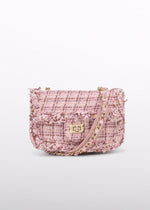 Cargar imagen en el visor de la galería, Bolsa Rosa Tweed
