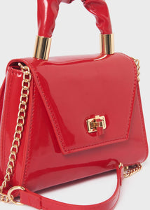 Bolso Charol Rojo