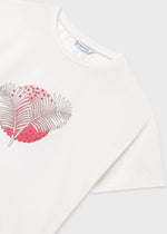 Cargar imagen en el visor de la galería, Camiseta Hojas Rosas
