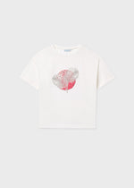 Cargar imagen en el visor de la galería, Camiseta Hojas Rosas
