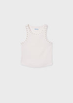 Cargar imagen en el visor de la galería, Camiseta Beige Remaches
