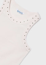 Cargar imagen en el visor de la galería, Camiseta Beige Remaches
