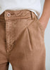 Conjunto Chaleco Almendra Pantalón Arcilla