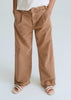 Conjunto Chaleco Almendra Pantalón Arcilla