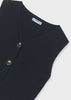 Conjunto Chaleco Negro Pantalón Arena