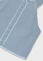 Cargar imagen en el visor de la galería, Blusa Mezclilla Rayas
