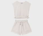 Cargar imagen en el visor de la galería, Conjunto Blusa y Short Crudo
