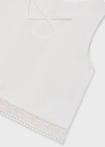 Cargar imagen en el visor de la galería, Blusa Tira Bordada
