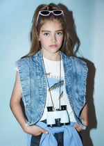 Cargar imagen en el visor de la galería, Chaleco Mezclilla
