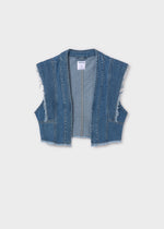 Cargar imagen en el visor de la galería, Chaleco Mezclilla
