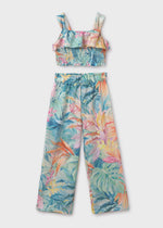 Cargar imagen en el visor de la galería, Conjunto Blusa y Pantalón Estampado
