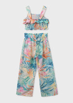 Cargar imagen en el visor de la galería, Conjunto Blusa y Pantalón Estampado
