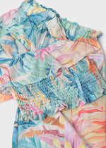 Cargar imagen en el visor de la galería, Conjunto Blusa y Pantalón Estampado

