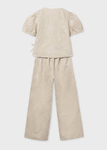 Cargar imagen en el visor de la galería, Conjunto Blusa y Pantalón Arena
