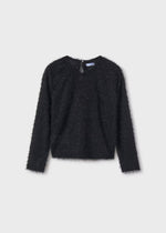 Cargar imagen en el visor de la galería, Conjunto Suéter Negro Falda Estampada
