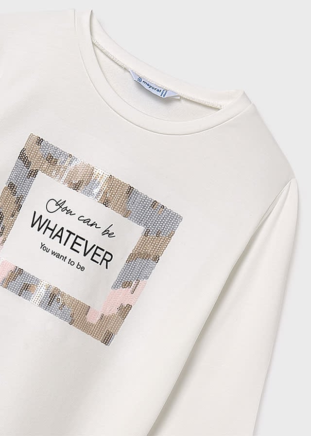 Camiseta Blanca Whatever