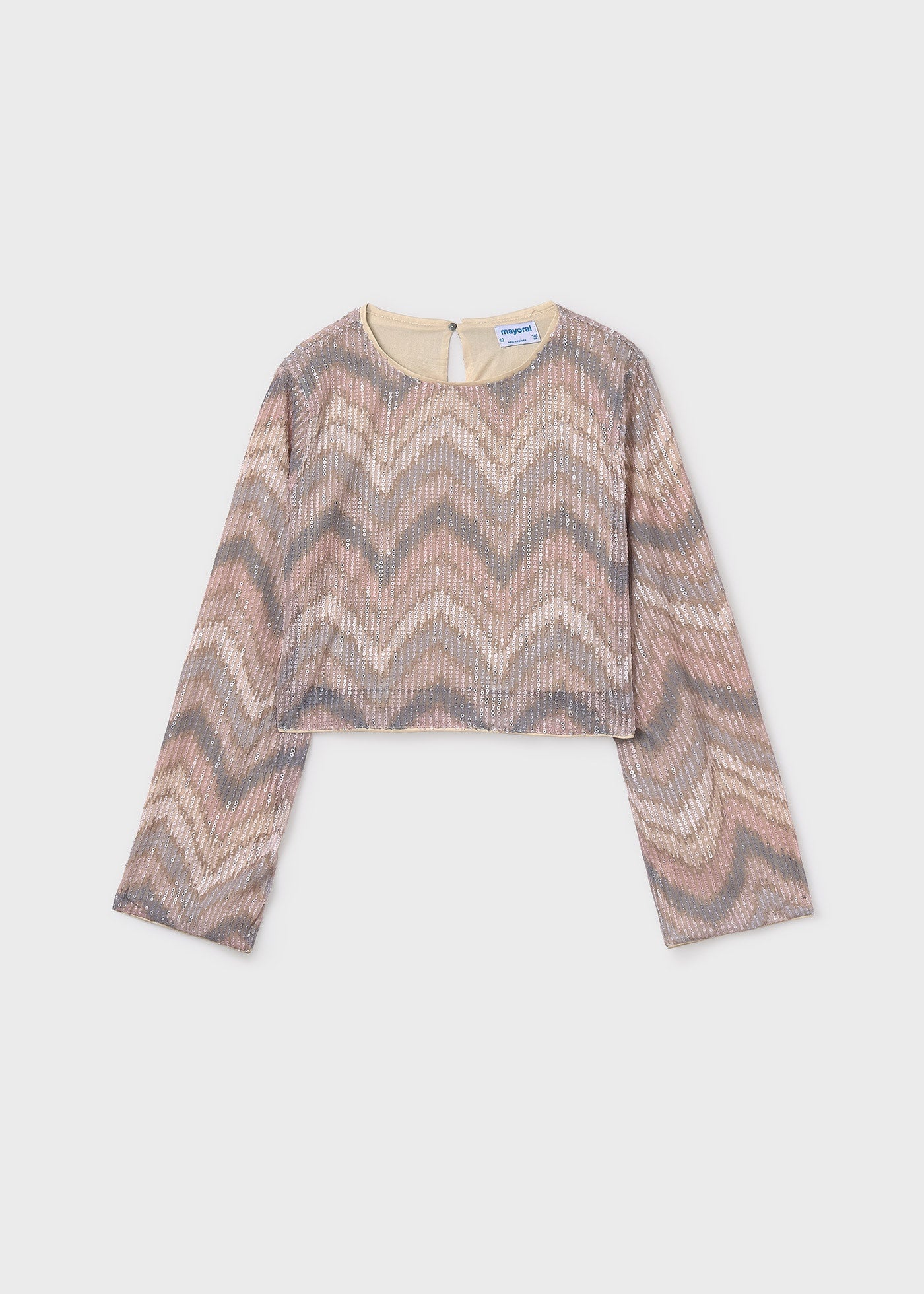 Conjunto Blusa y Falda Lentejuela