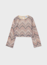 Cargar imagen en el visor de la galería, Conjunto Blusa y Falda Lentejuela
